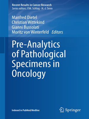 cover image of Pre-Analytics of Pathological Specimens in Oncology